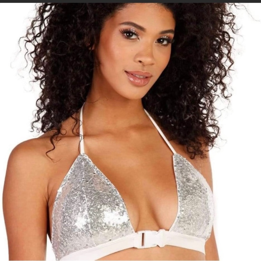 Silver bikini top - Picture 2 of 2